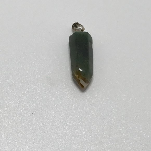 Fancy Jasper Pendulum Point Pendant - Picture 2 of 6
